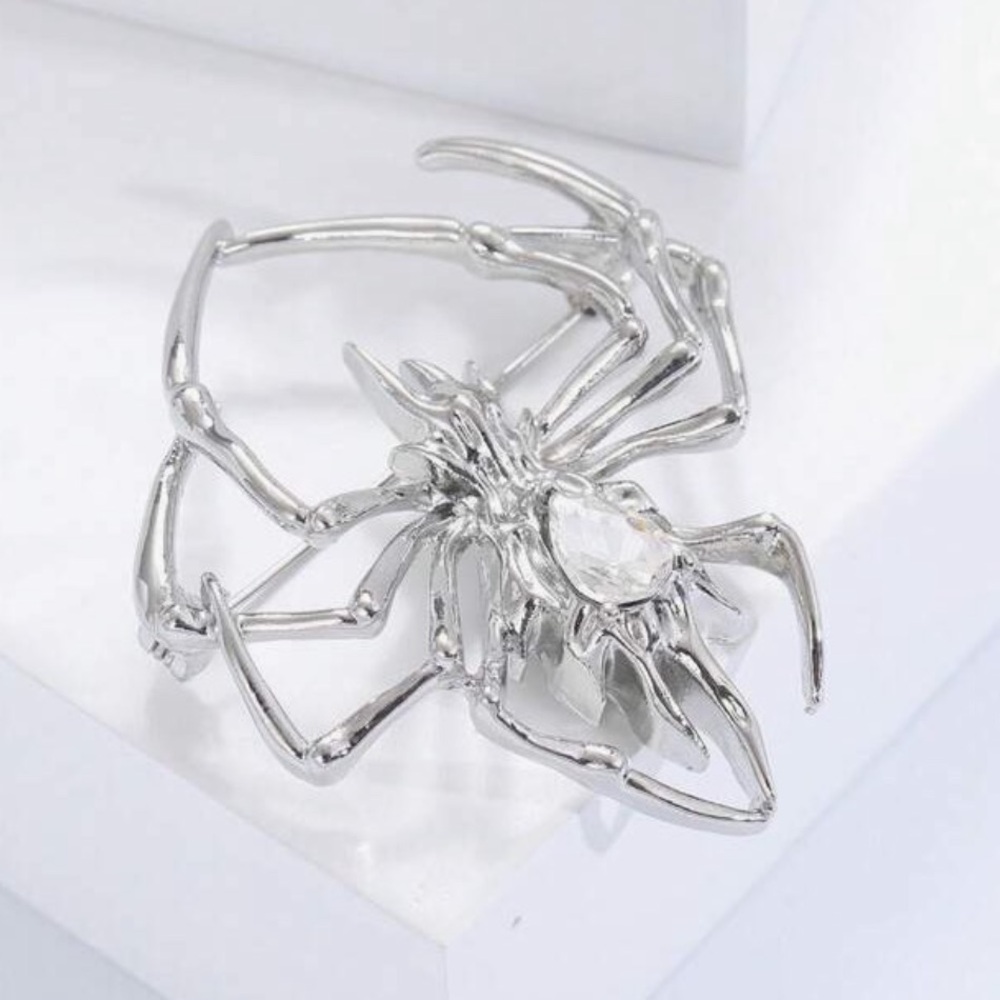 New spider brooch